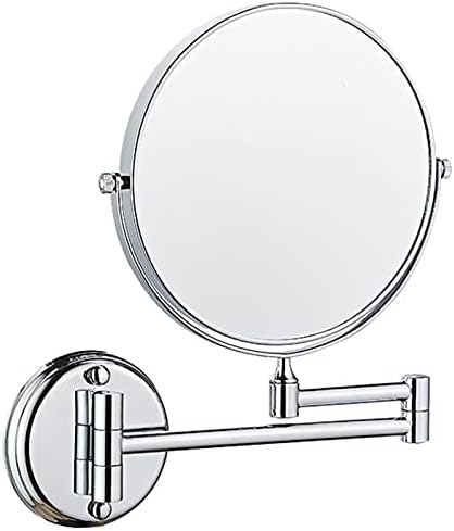 Chrome Double Sided Makeup Mirror with 5X Magnification