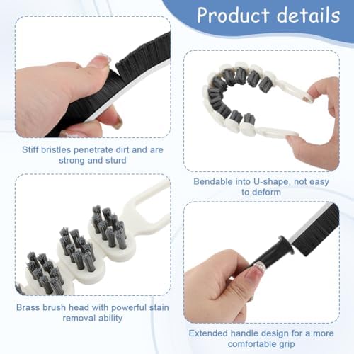 Equivira 3 Pcs Crevice Cleaning Brush Set