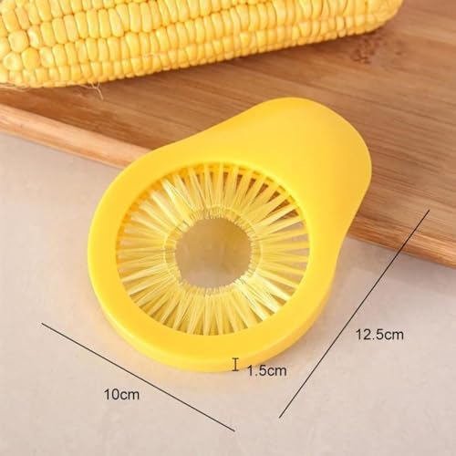 Durable Plastic Corn Cleaning Brush with Bristles