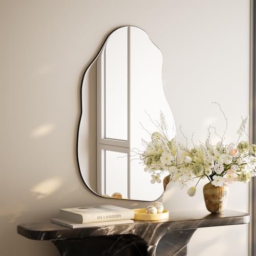 VooBang 20x32 Irregular Wavy Wall Mirror