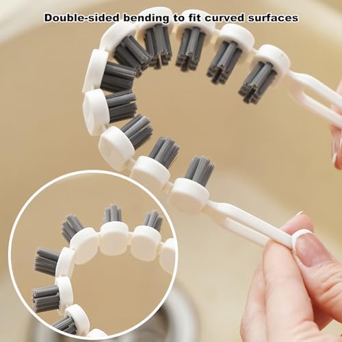 Bendable Crevice Cleaning Brush 6 Pcs