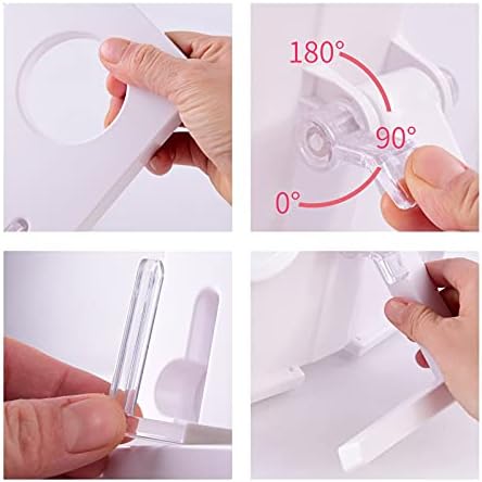 Adjustable Book Stand for Reading and Cooking Blue 11x10 inch Portable Foldable