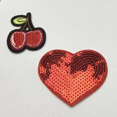 Libiline 30pcs Embroidered Patch Applique DIY Set