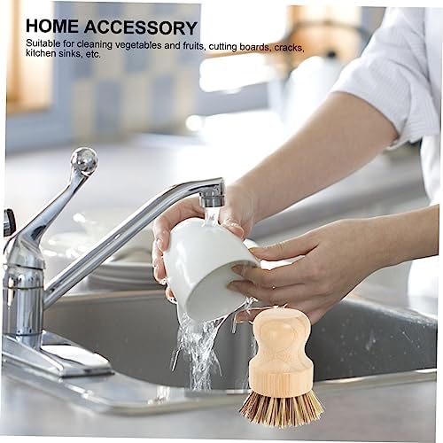Bamboo Wok Brush for Kitchen Cleaning