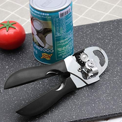 KELINFONG Manual Can Opener with Soft Handle and Bottle Opener 1