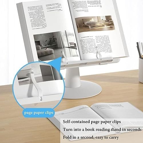 FaLkiN Cookbook Holder Stand with Angle Adjustment