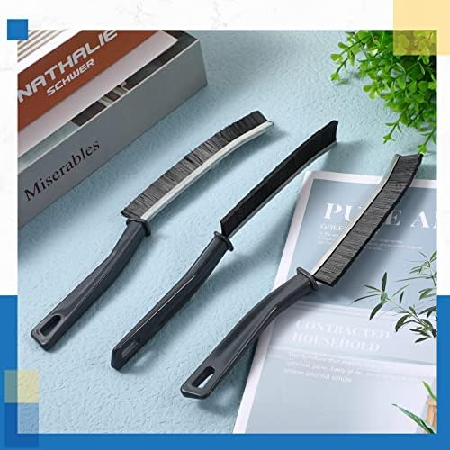 Raiten 3-Piece Hard Bristle Crevice Cleaning Brush Set
