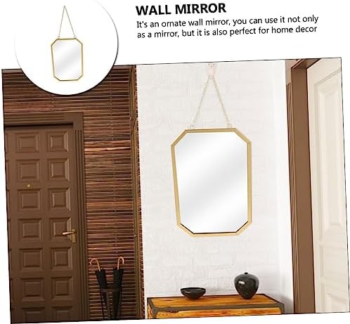 GLEAVI Wall Hanging Decorative Mirror for Bathroom Vanity Bedroom Design