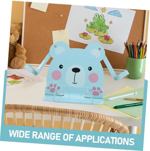 Kids Reading Book Stand Cute Animal Metal Holder for Desk 1