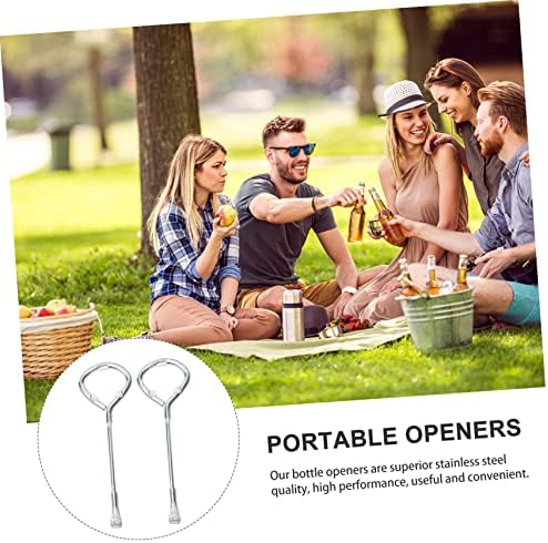 2pcs Manual Can Opener with Lid Lifter