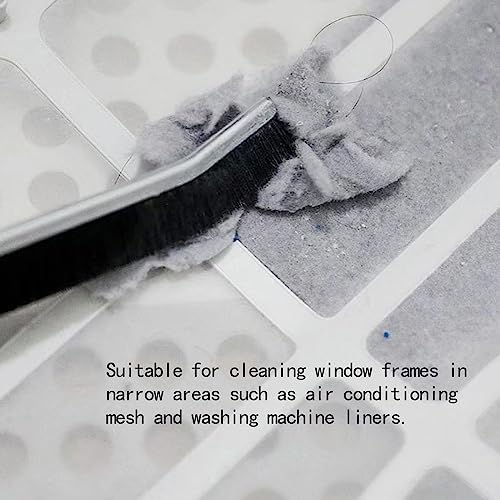 6pcs Crevice Cleaning Brush Set for Kitchen and Bathroom
