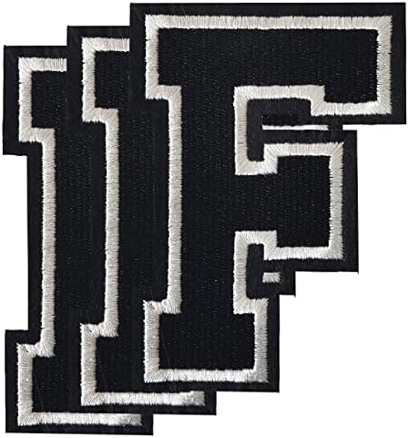 31 Inch Embroidered Letters Patches 3Pcs Set for DIY Clothes Accessories