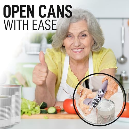 Zulay Kitchen Manual Can Opener with Bottle Opener