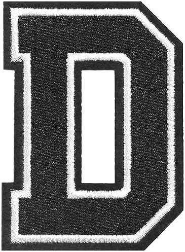 3 Pieces 45 Inch Iron On Letter Patches A-Z