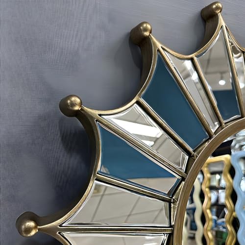 SOYDAN 80cm Round Wall Mirror for Home Decor