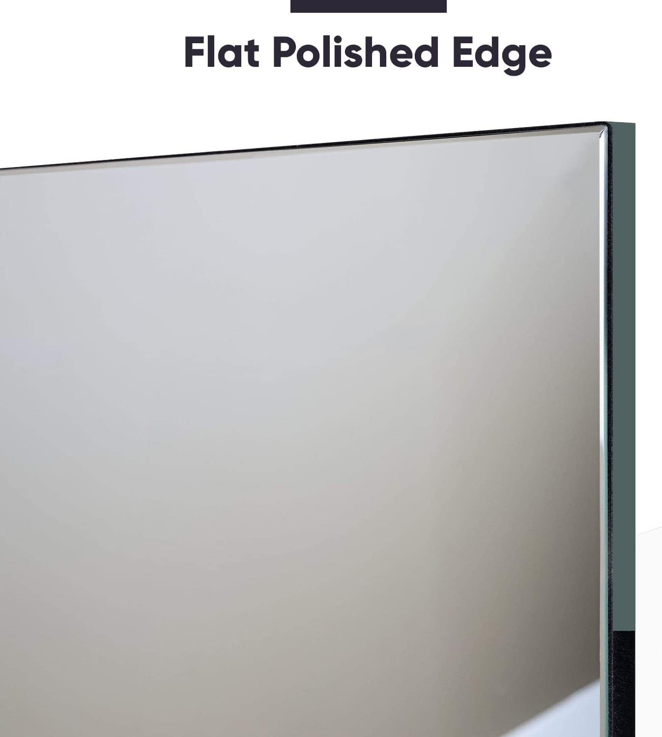 Custom Mirror Panels Cut to Size - Frameless Mirrors for Home and Gym