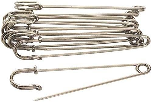 10Pcs Extra-Large 4 Inch Metal Safety Pins 1