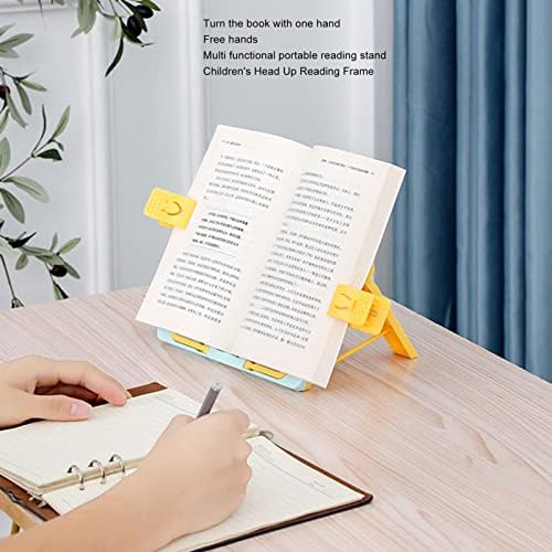 Cyrank Reading Rest Book Holder for Cookbook and Documents