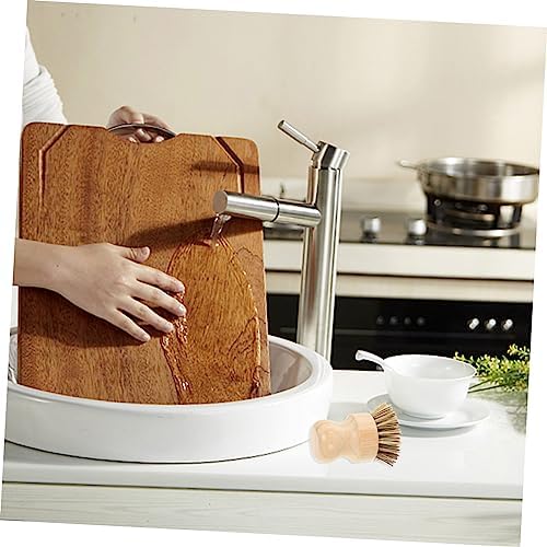 Bamboo Wok Brush for Kitchen Cleaning