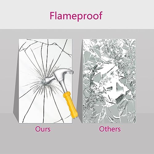 Vintage Rectangular Bathroom Mirror 345x19CM Wall Mounted Vanity Mirror