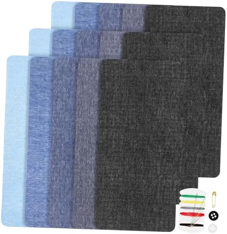 ULDIGI 15 Pcs Iron On Patches for Jeans Clothes Repair 1
