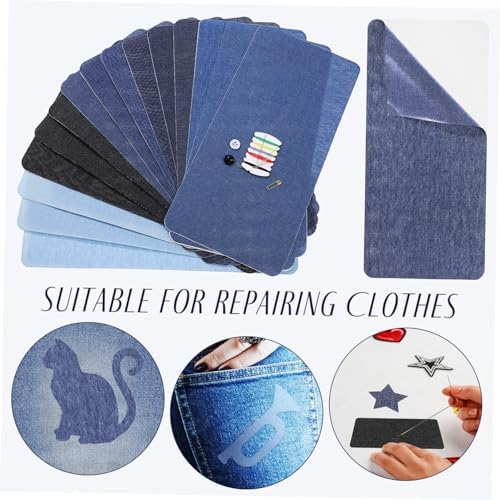 ULDIGI 15 Pcs Iron On Patches for Jeans Clothes Repair 1