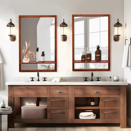 ULIKE 20x30 Inch Wall Mirror with Shelf