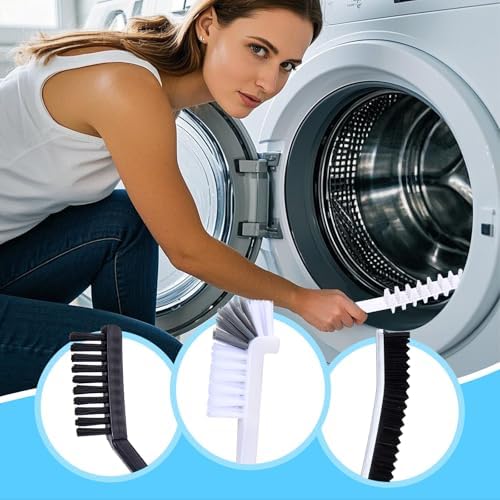 Palksky Washing Machine Cleaning Brush Set with Drum and Crevice Brushes