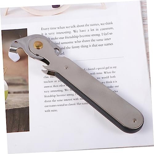 Unomor Heavy Duty Can Opener with Lid Piercer