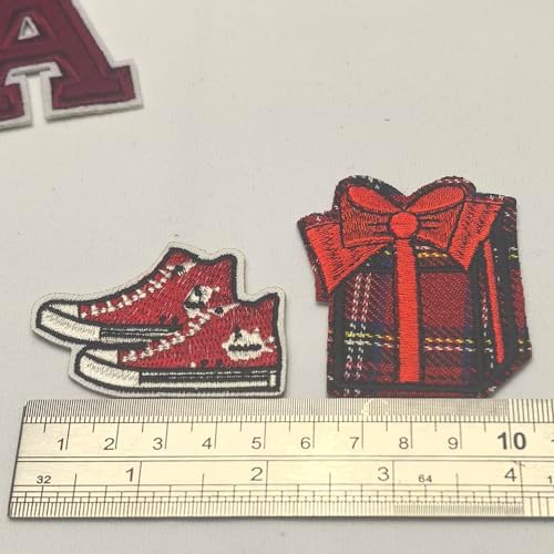 Libiline 30pcs Embroidered Patch Applique DIY Set