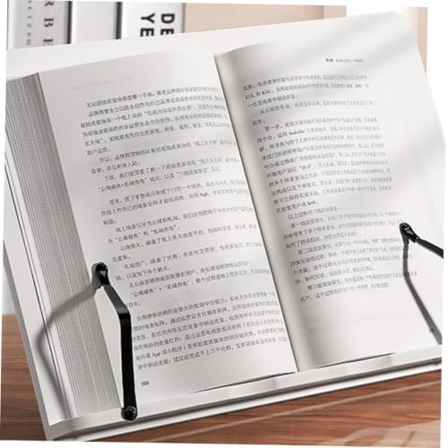 Adjustable Wooden Book Stand for Reading and Display