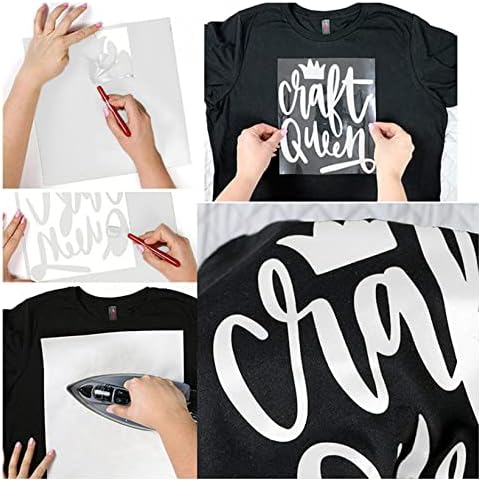 Heat Transfer Vinyl Roll Black 30x300cm for T-Shirt Customization