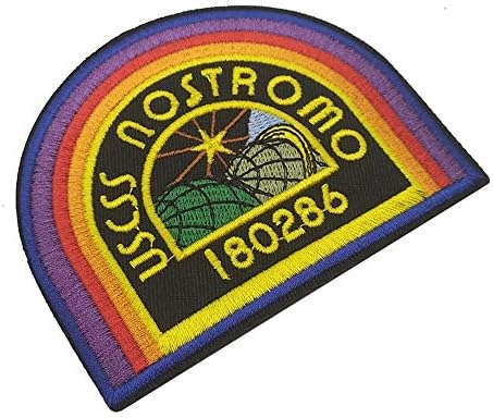 USCSS Nostromo Crew Cap Shoulder Costume Prop Patch 394 x 315 Inches