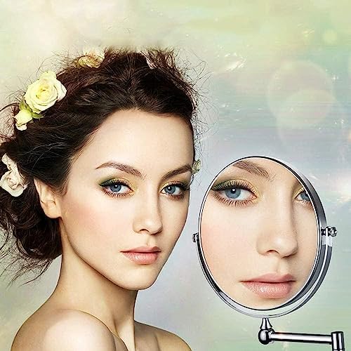 Bleslin 8 Inch Double Sided Cosmetic Vanity Mirror with 3X Magnification