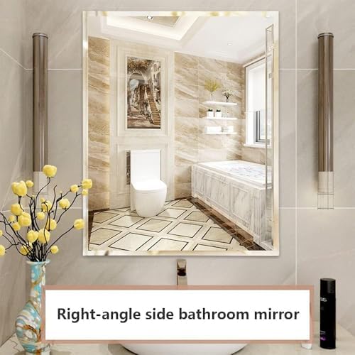 Frameless Rectangular Bathroom Mirror by HUANGWUZ 1