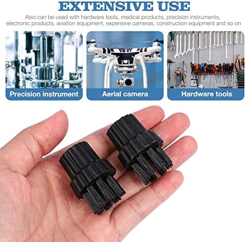 Happyyami 5PCS Brass Wire Brush Nozzles for Steam Cleaner 1