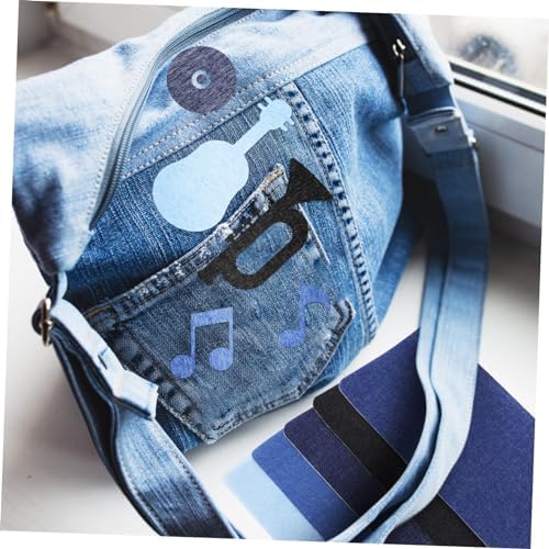 15 Pcs Iron-on Jeans Patches for Hole Repair and Fabric Decoration