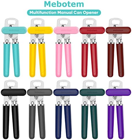 Mebotem 10 Colors Manual Can Opener with Bottle Opener 1