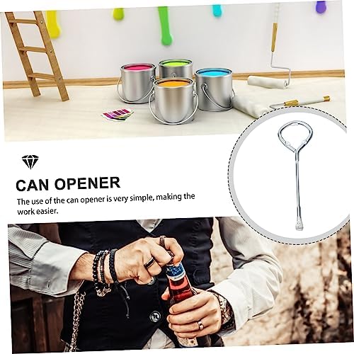 2pcs Manual Can Opener with Lid Lifter