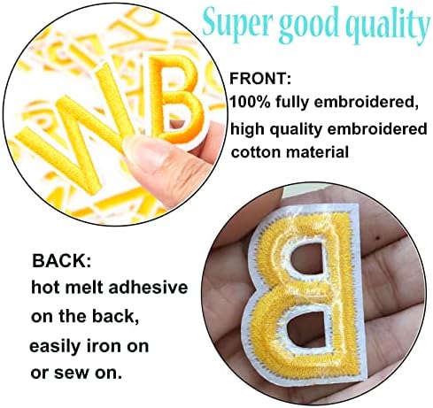 GYGYL 144 Piece Embroidered Applique Patch Set