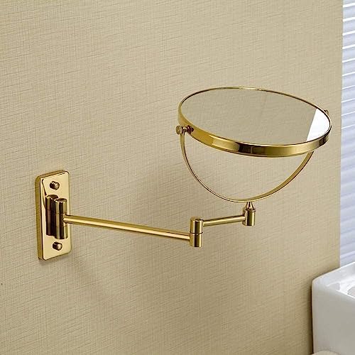 Bleslin Wall-Mounted 8-Inch Makeup Mirror with 3X Magnification