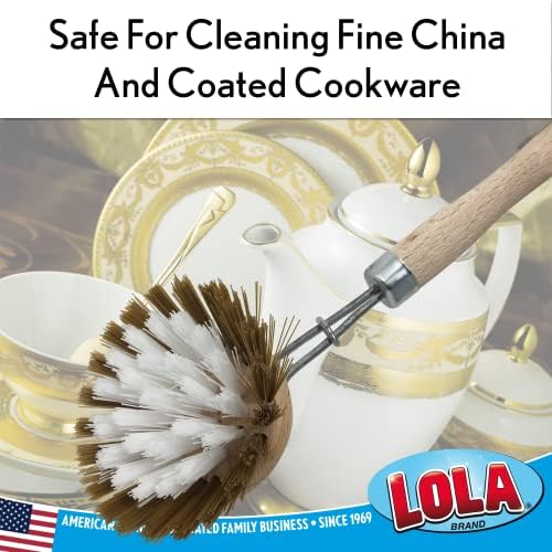 Lola Replacement Brush Head for Dishwashing Vegetable Use