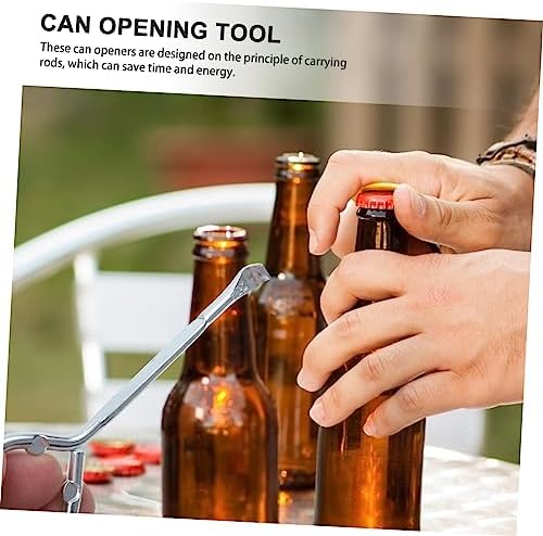 2pcs Manual Can Opener with Lid Lifter