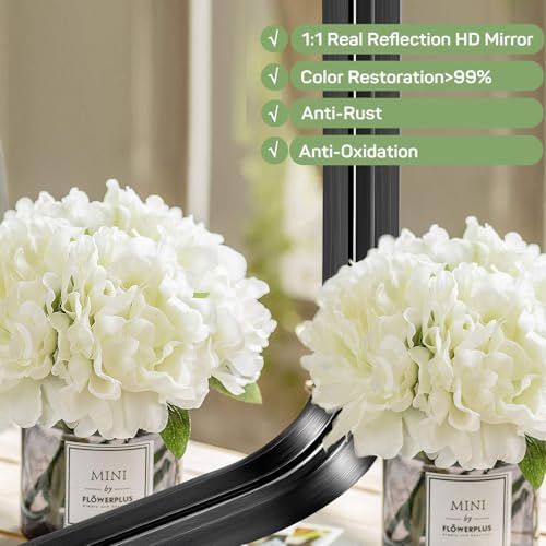 Zibbizo 30x40 Bathroom Mirror with Metal Frame