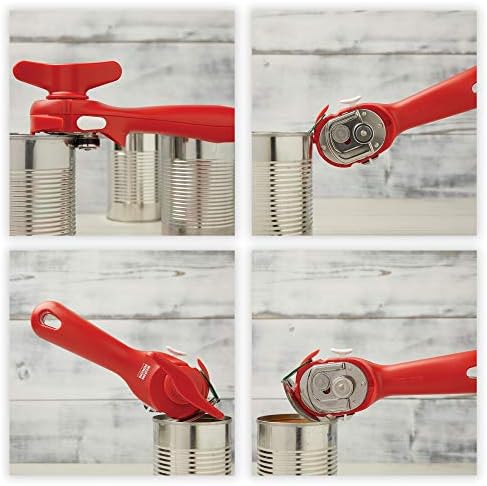 Kuhn Rikon Safety Can Opener with Peel Tool 8 x 25 x 275 Inches