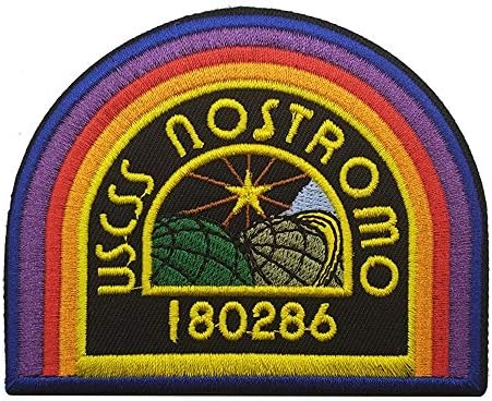 USCSS Nostromo Crew Cap Shoulder Costume Prop Patch 394 x 315 Inches
