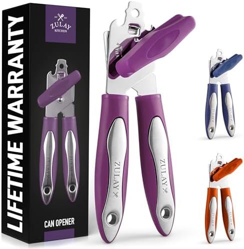Zulay Kitchen Can Opener - Durable Stainless Steel