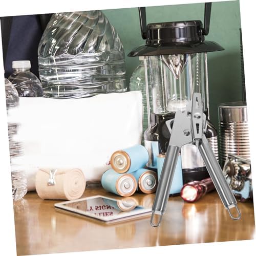 Mikinona Manual Can Opener with Lid Lifter and Anti-Slip Handle