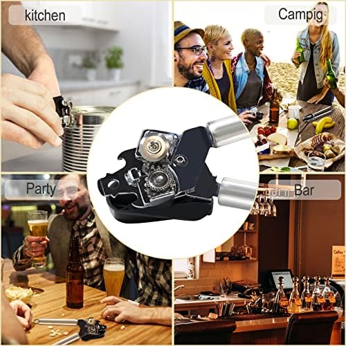 BYVOV 9-Inch Manual Can Opener with Smooth Edge and Heavy Duty Handle 1