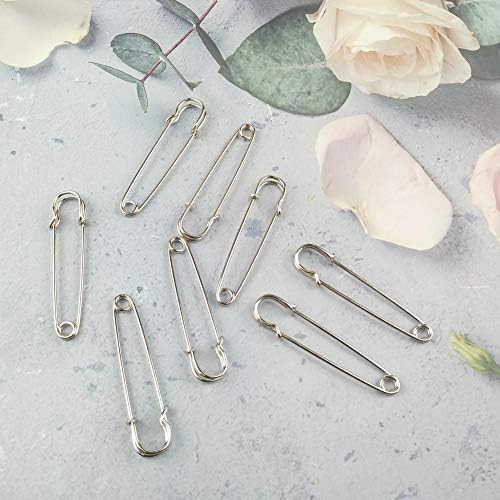 YiwerDer Extra Large Safety Pins 22PCS 3Inch Heavy Duty